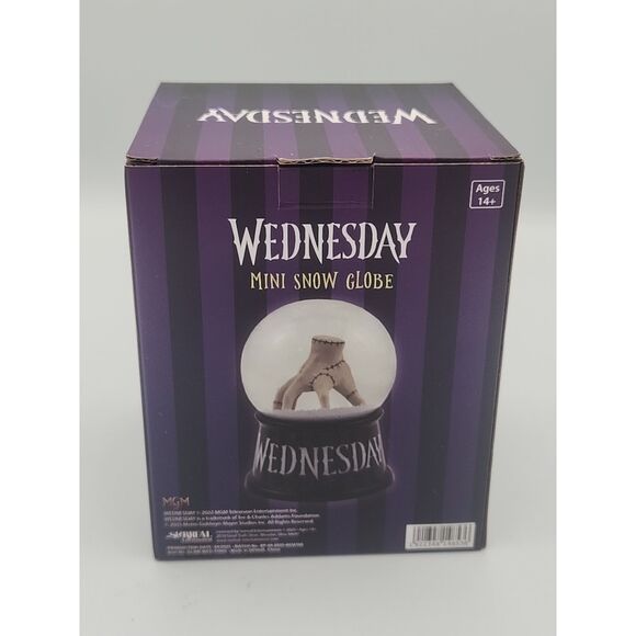 The Thing Wednesday Mini Snow Globe 5" - Picture 2 of 3